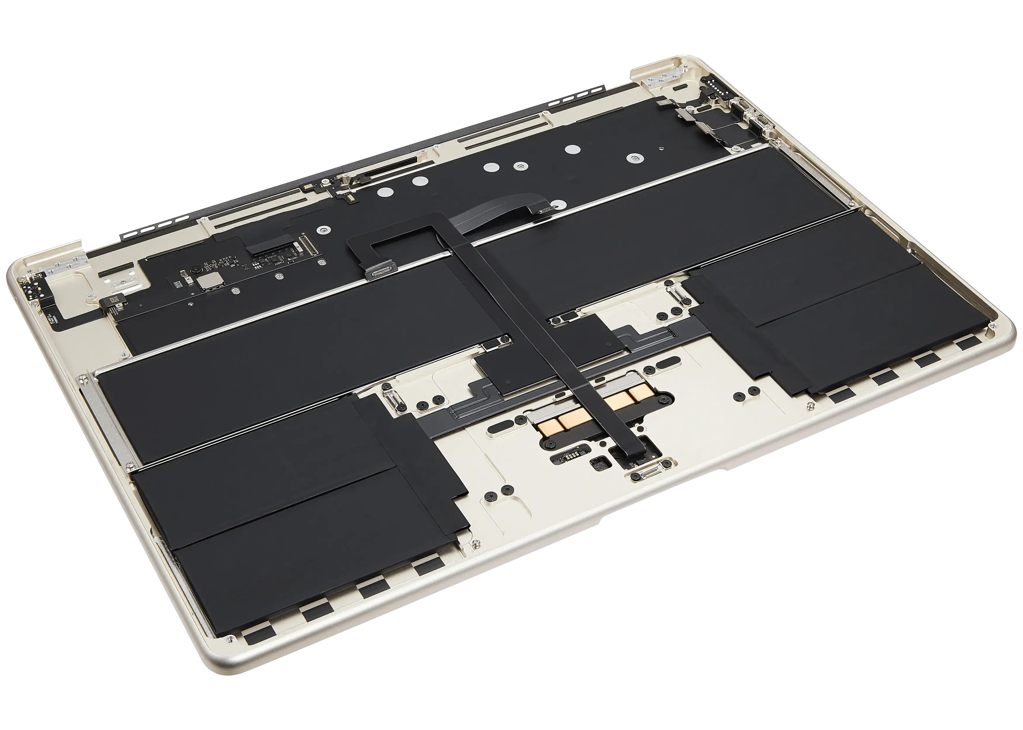 Top Case with Battery and Keyboard for MacBook Air 15" (A3114 / Mid 2024) (Starlight) (US Keyboard)