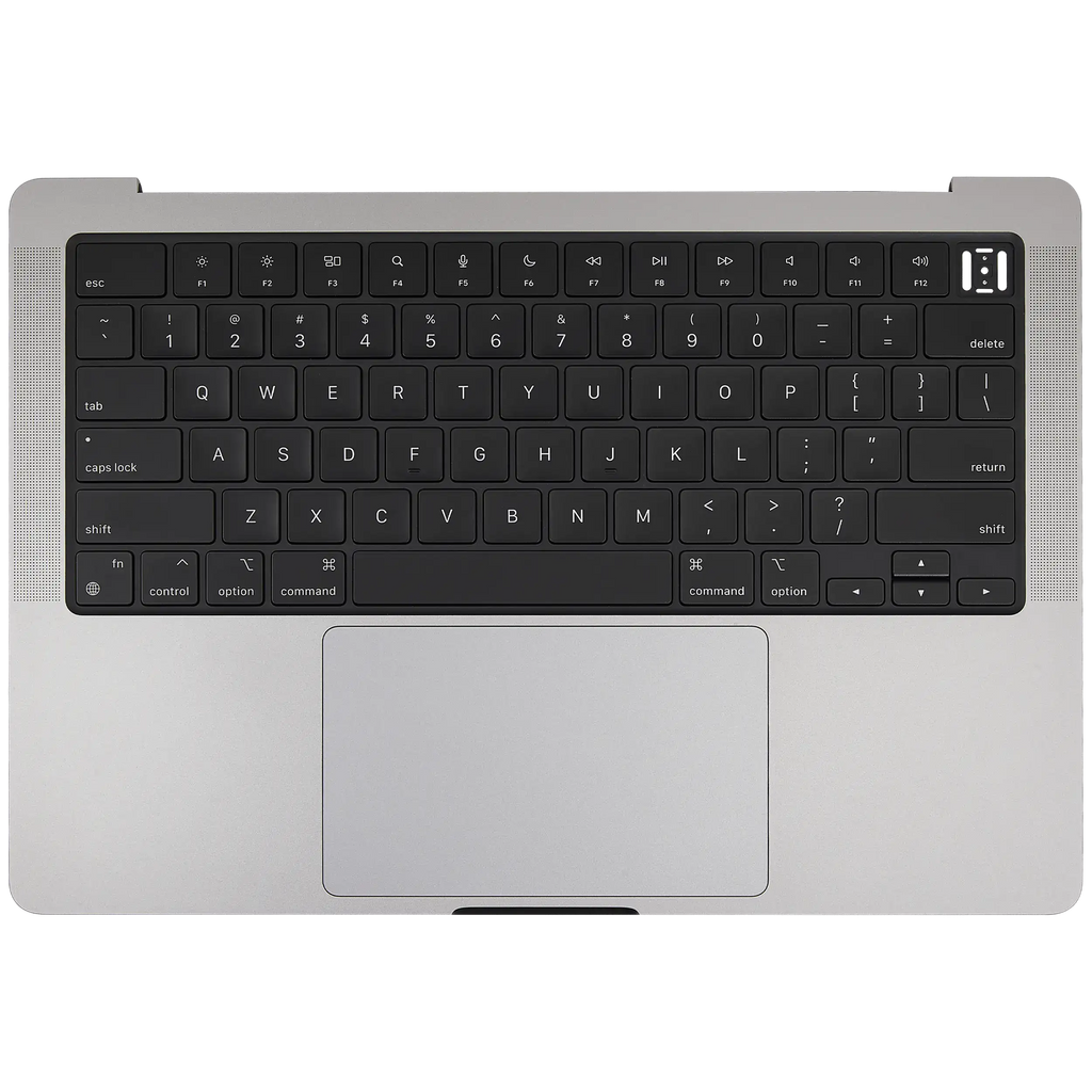 Top Case mit Keyboard (ANSI US) für MacBook Pro 14" A2918 (2023) (Space Grau)