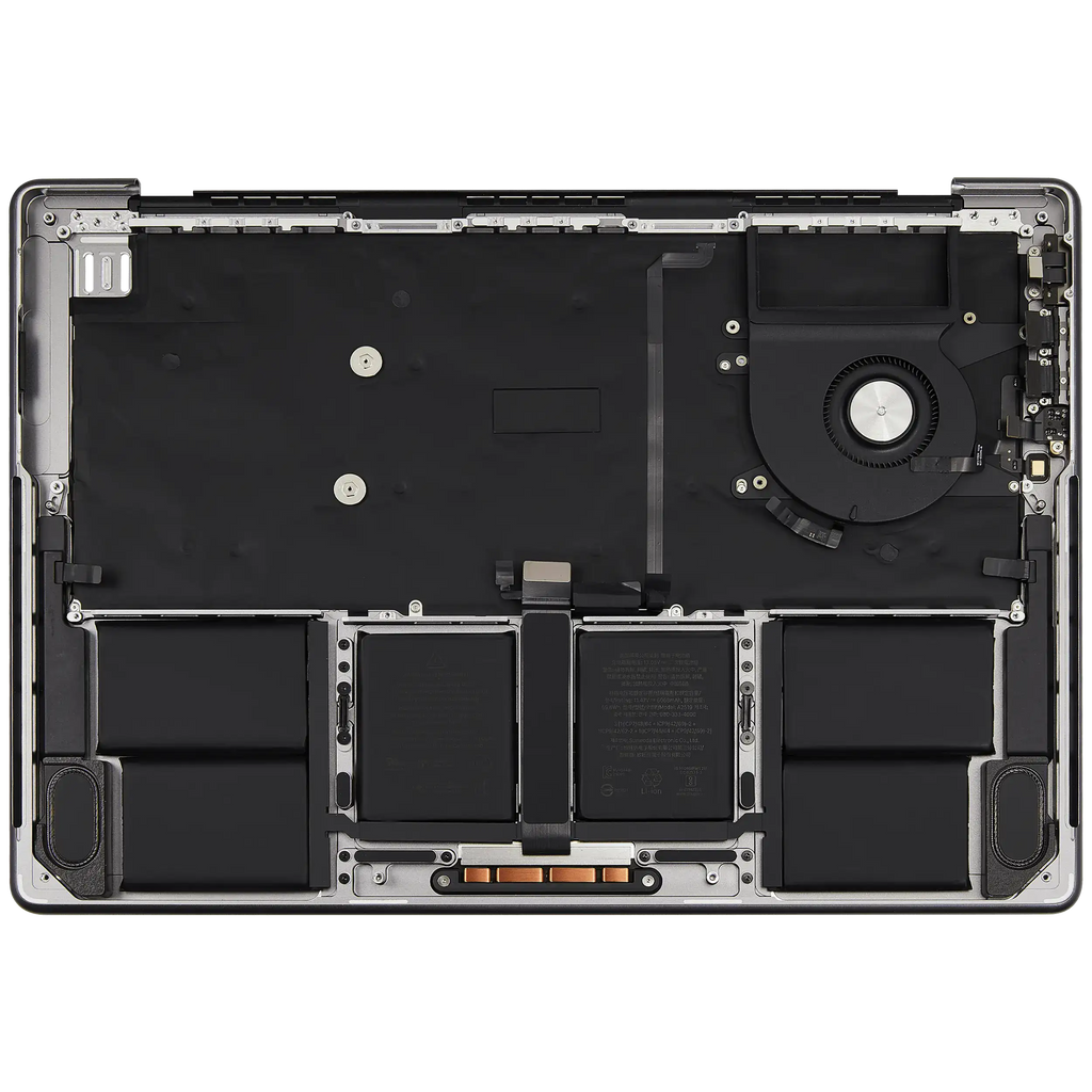 Top Case mit Keyboard (ANSI US) für MacBook Pro 14" A2918 (2023) (Space Grau)