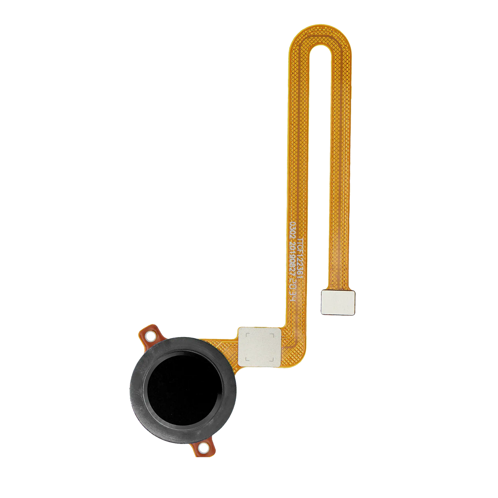 Fingerprint Reader mit Flex Cable für Motorola Moto E6 Play (XT2029 / 2019) (Anthracite)