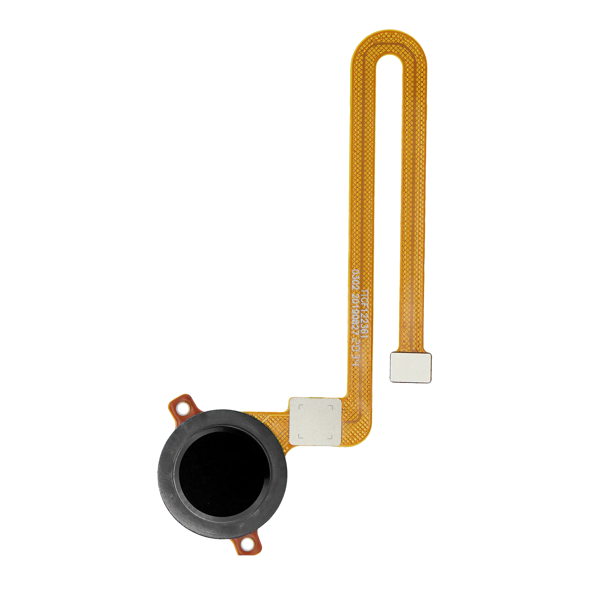 Fingerprint Reader mit Flex Cable für Motorola Moto E6 Play (XT2029 / 2019) (Anthracite)