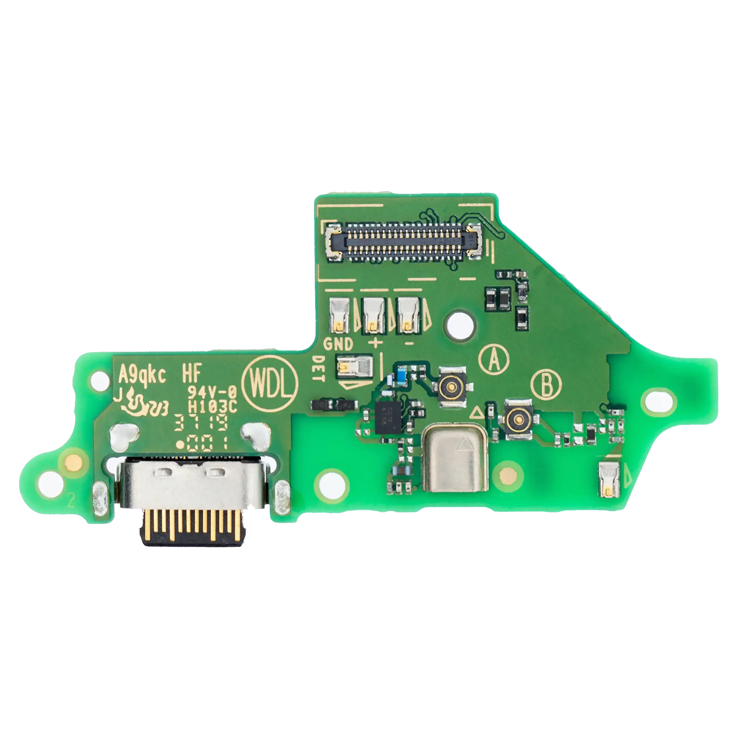 Charging port with circuit board for Motorola One Vision (XT1970 / 2019) / P50 (XT1970 / 2019)