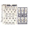 SIM Card Reader for Motorola Edge 30 (XT2203/2022) (REV 02) 2-piece set