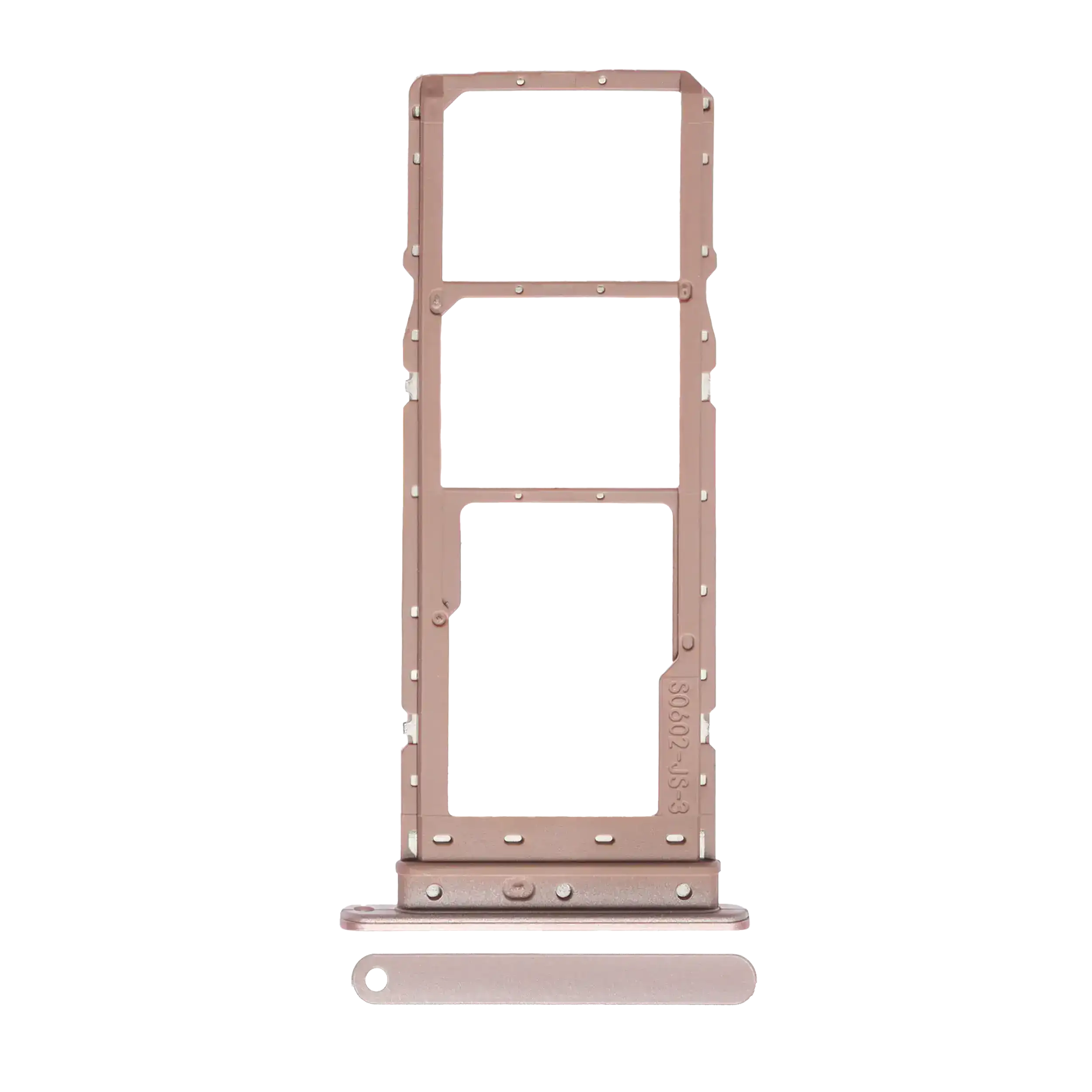 Dual-SIM-Kartenfach für Motorola Moto E40 (XT2159 / 2021) (Pink Clay)