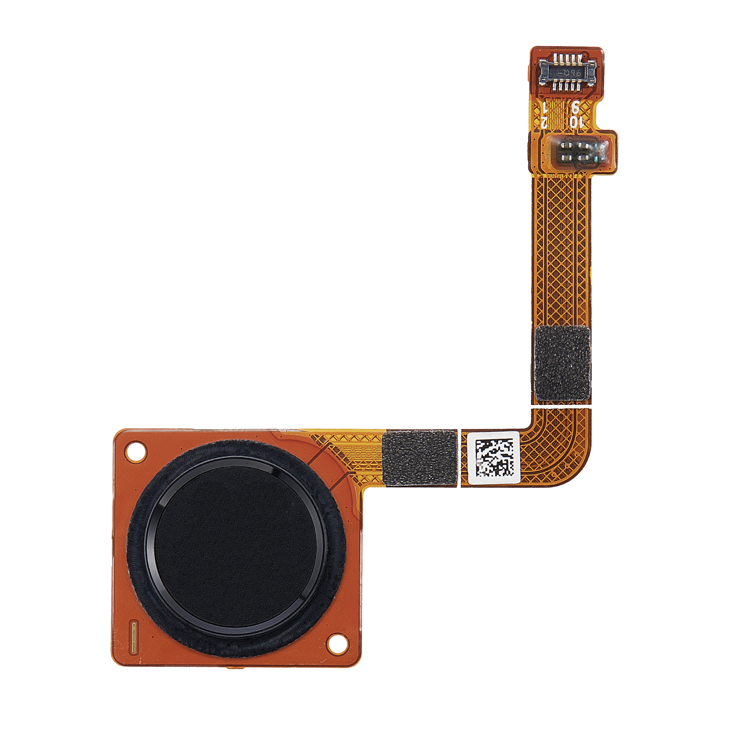 Home Button with Fingerprint Sensor Flex Cable for Motorola Moto G7 (XT1962 / 2019) (Ceramic Black)