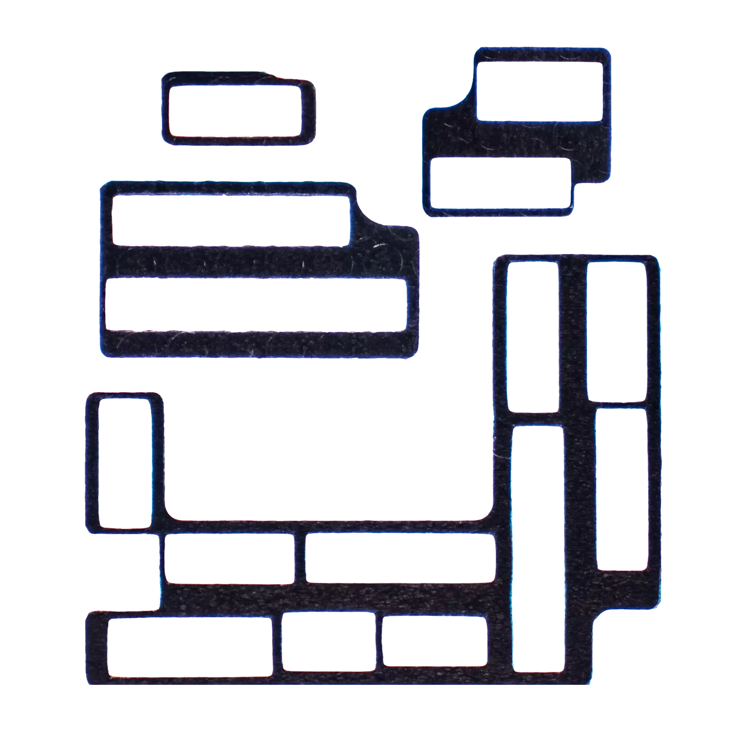 Mainboard Inline-Isolator-Aufkleber für iPhone 13 Pro (10er-Pack)