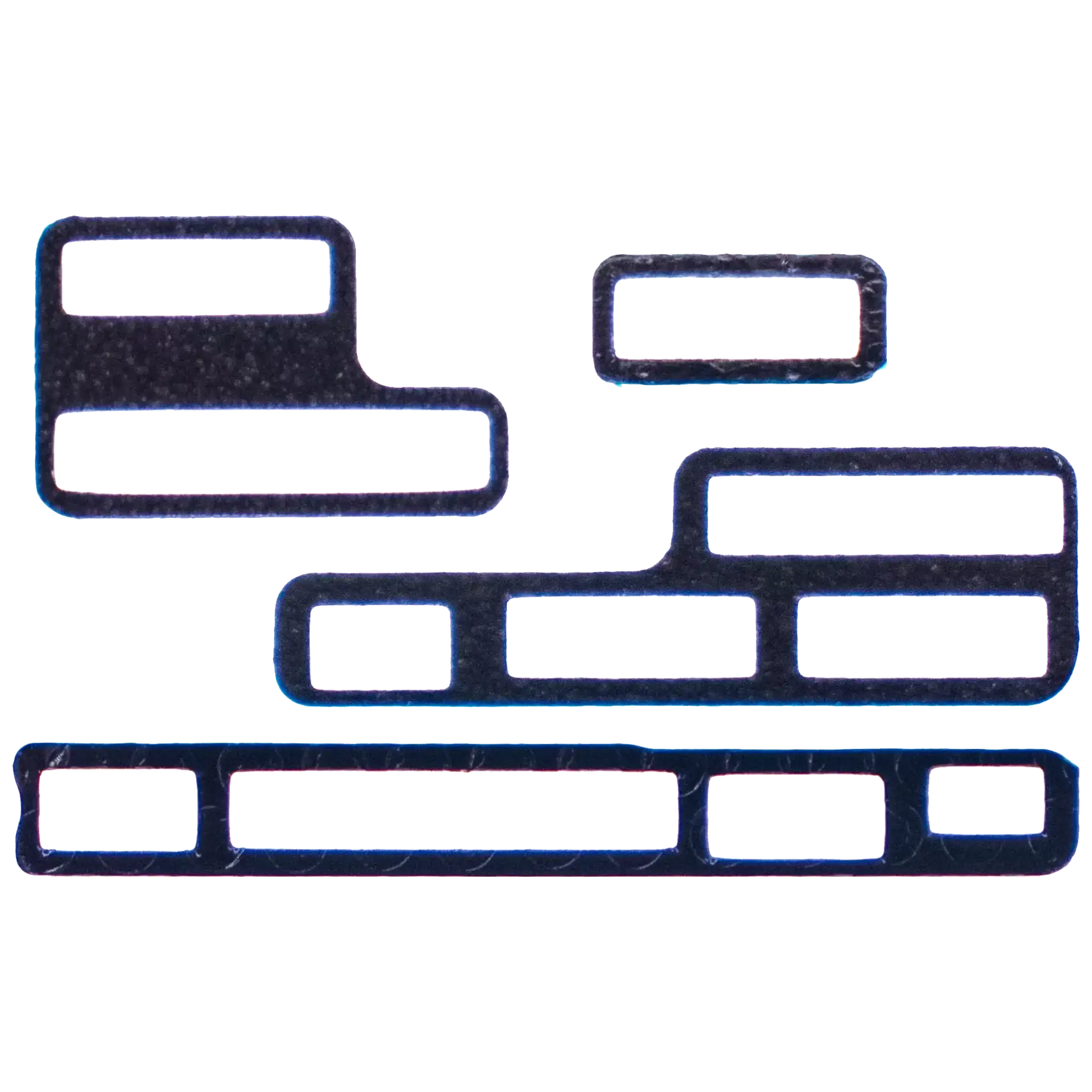 Hauptplatinen Isolator Aufkleber für iPhone 8 Plus - 10er Pack