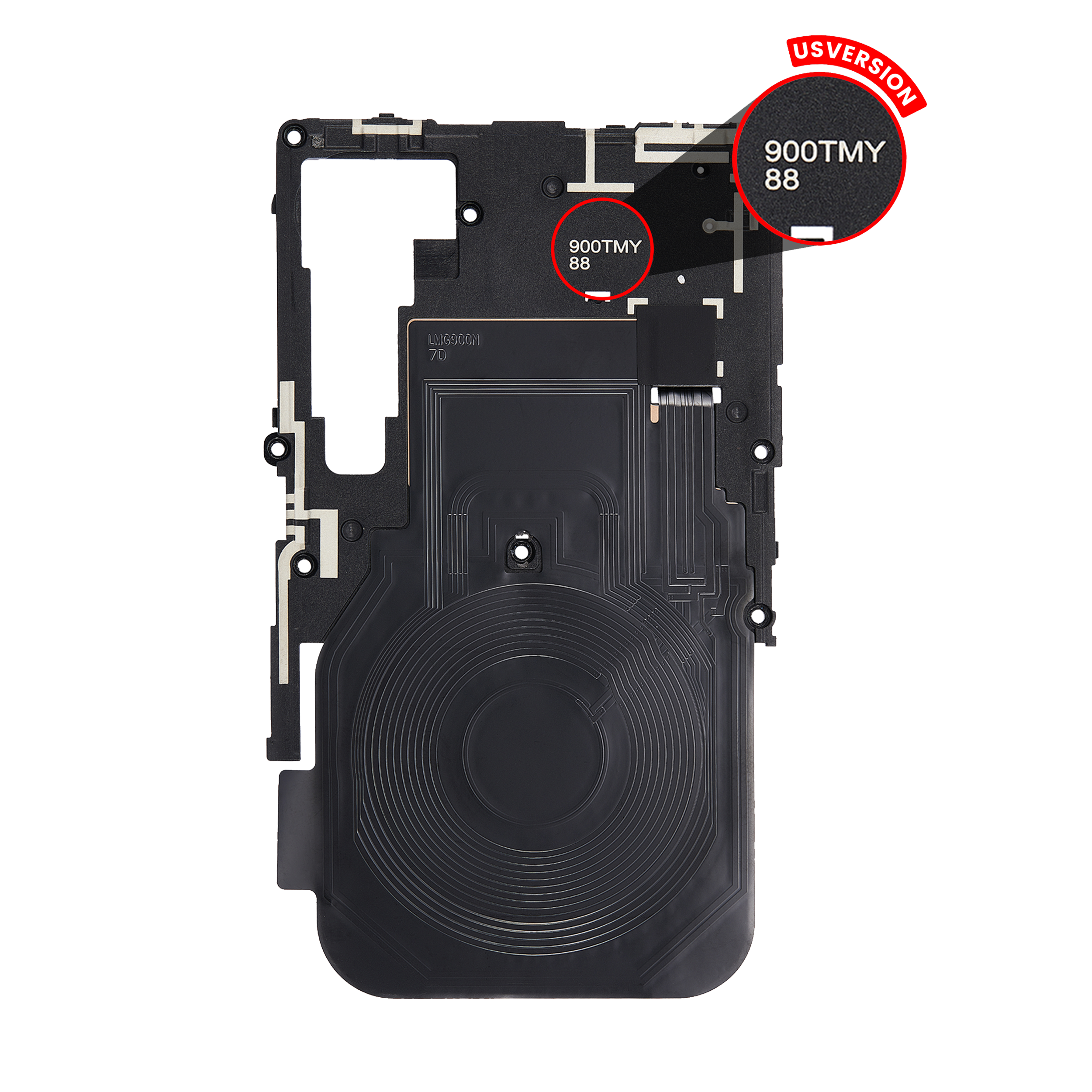 Wireless NFC Charging Flex mit Halterung für LG Velvet (US-Version)