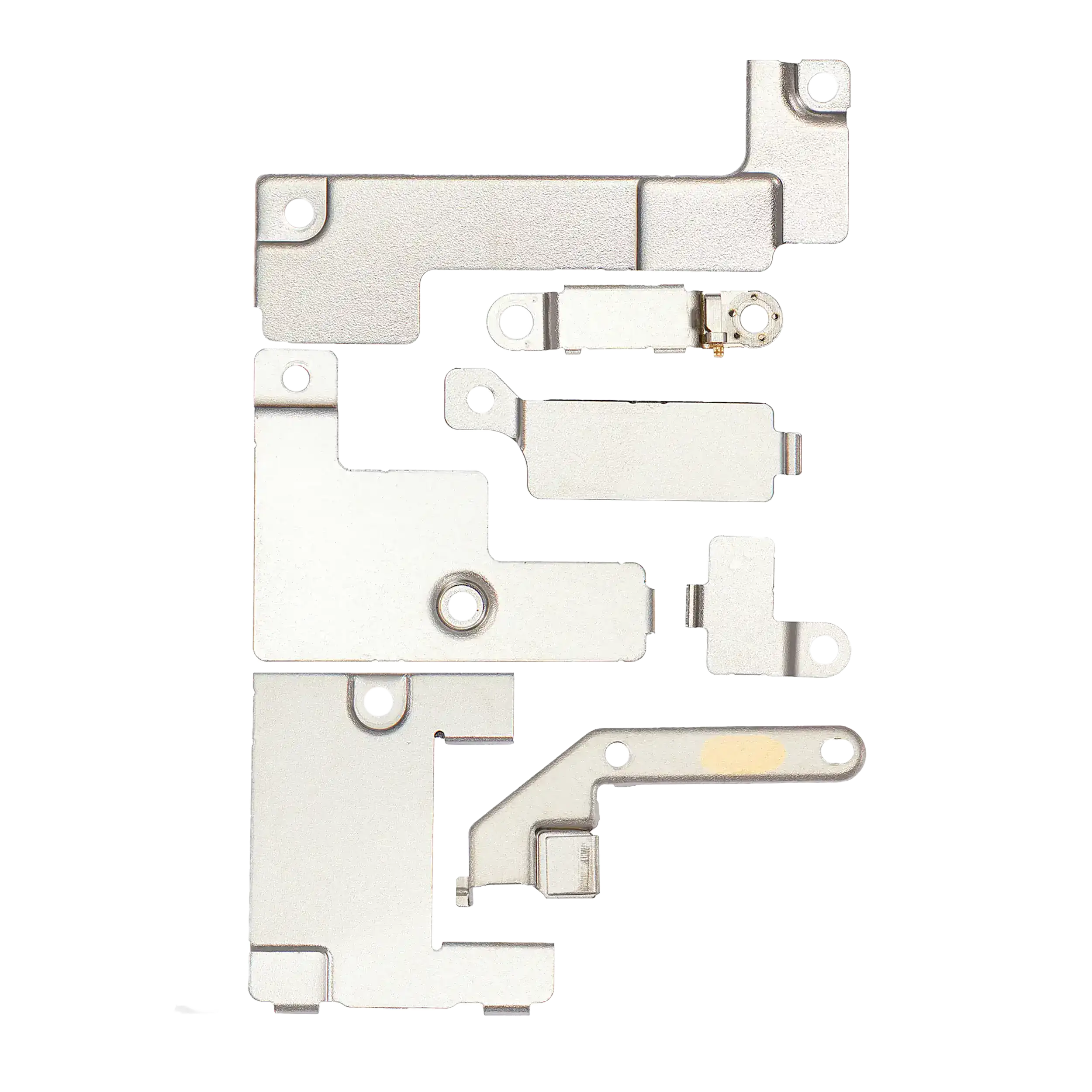 Kleiner Metallhalter und Schrauben (auf dem Motherboard) für iPhone 14 Plus