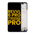 LCD Assembly with Frame for T-Mobile Revvl 6 Pro / T Phone Pro 5G (Refurbished) (All Colors)
