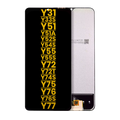 LCD-Display ohne Rahmen für Vivo Y31/Y33s/Y51/Y53s/Y55 (Refurbished)