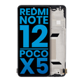 LCD-Display mit Rahmen für Apple iPad Pro 12.9 6th Gen - Aftermarket Alle Farben