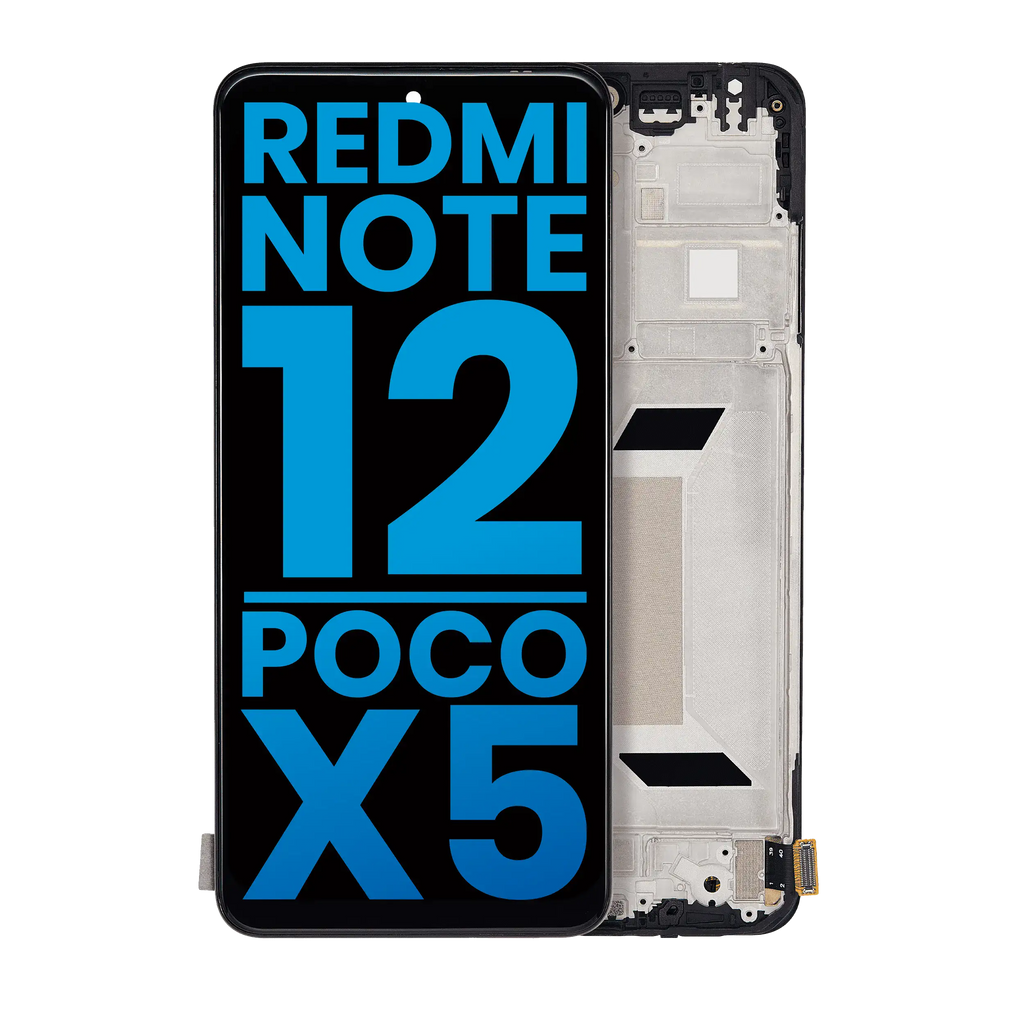 LCD-Display mit Rahmen für Apple iPad Pro 12.9 6th Gen - Aftermarket Alle Farben