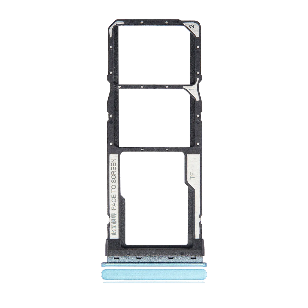 Dual-SIM-Kartenfach für Xiaomi Redmi Note 9T / Note 9 5G (Grün)