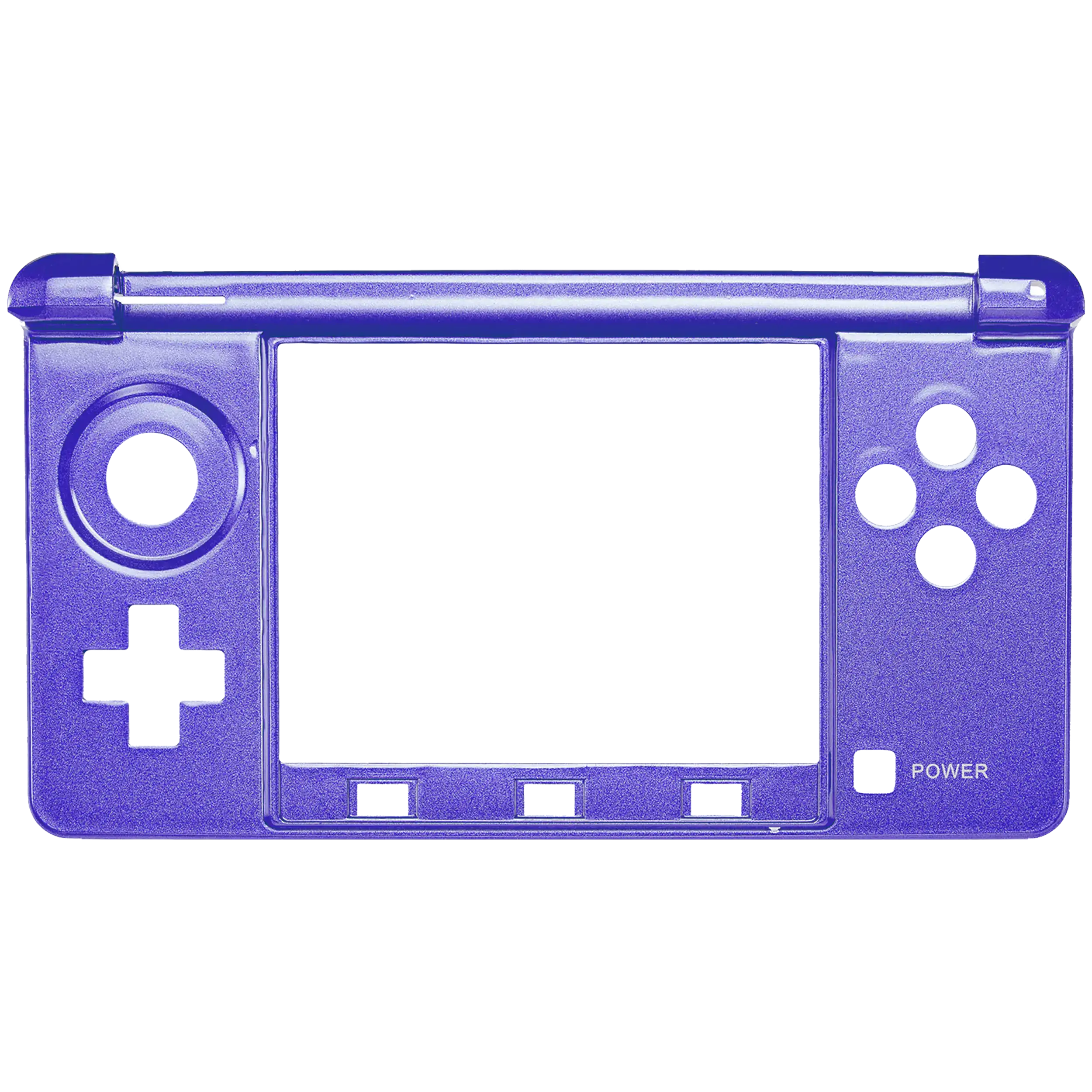 Midframe/Rahmen für Nintendo 3DS (Lila)