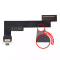 Ladebuchse-Flexkabel für iPad Air 4, gebrauchter OEM-Ausbau A, Schwarz