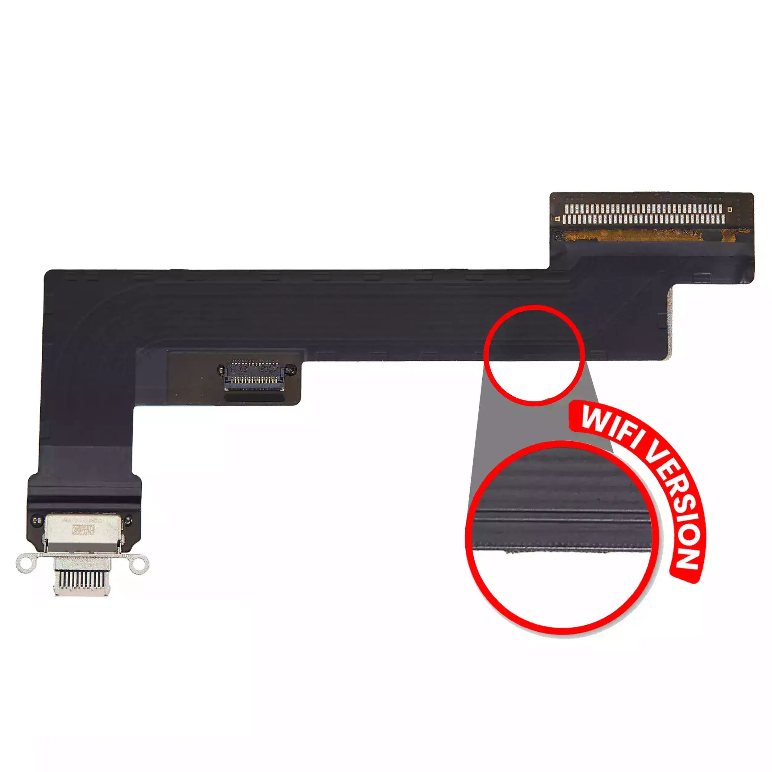 Ladebuchse-Flexkabel für iPad Air 4 - OEM Pull A - Rose Gold