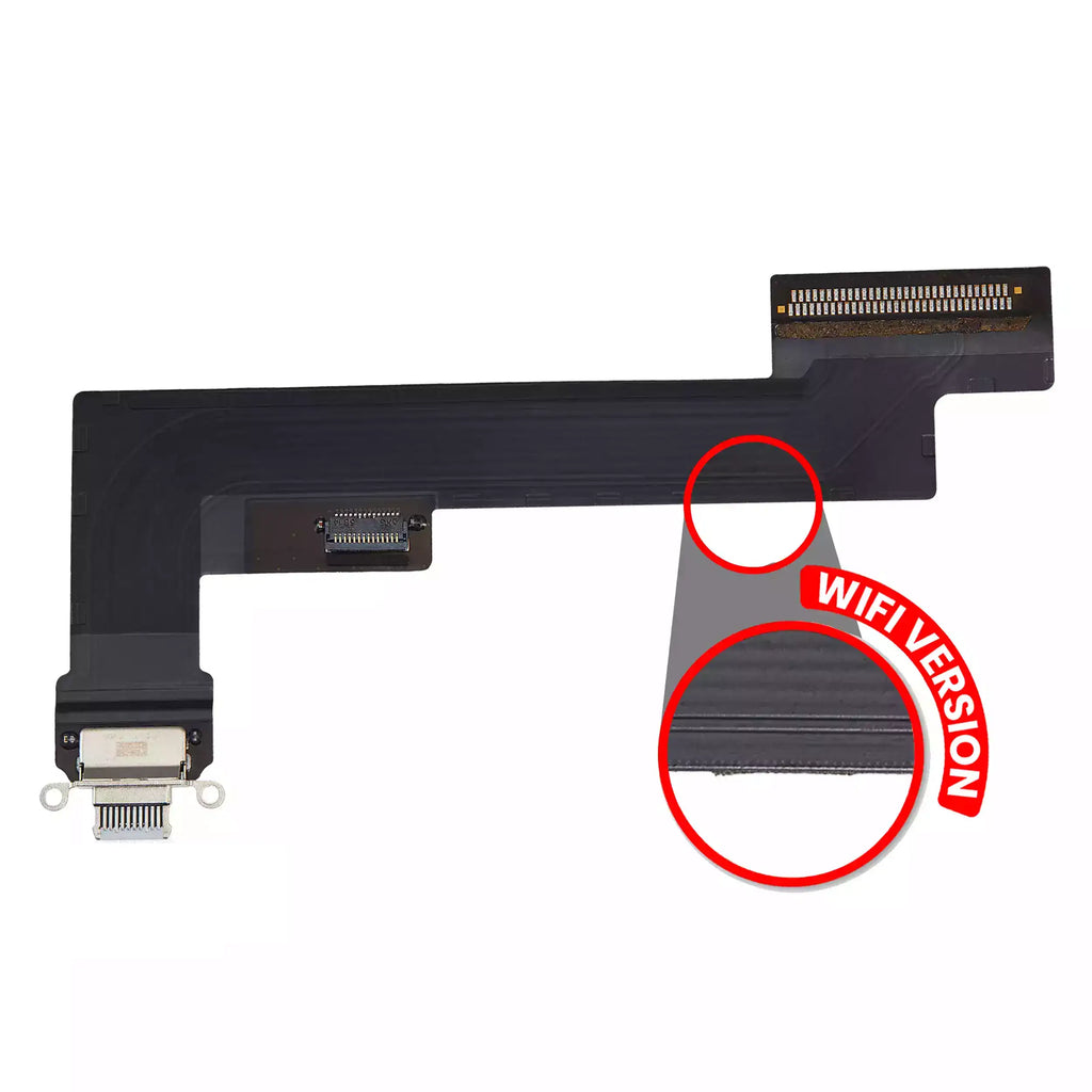 Ladebuchse-Flexkabel für iPad Air 4 (WiFi Only) (gebrauchter OEM-Ausbau, Qualität A) (Sky Blue)