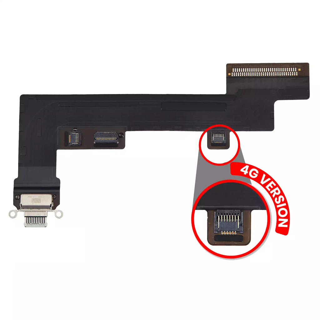 Ladebuchse-Flexkabel für iPad Air 4 (Cellular) – OEM-Ausbau (Qualität A) Grün