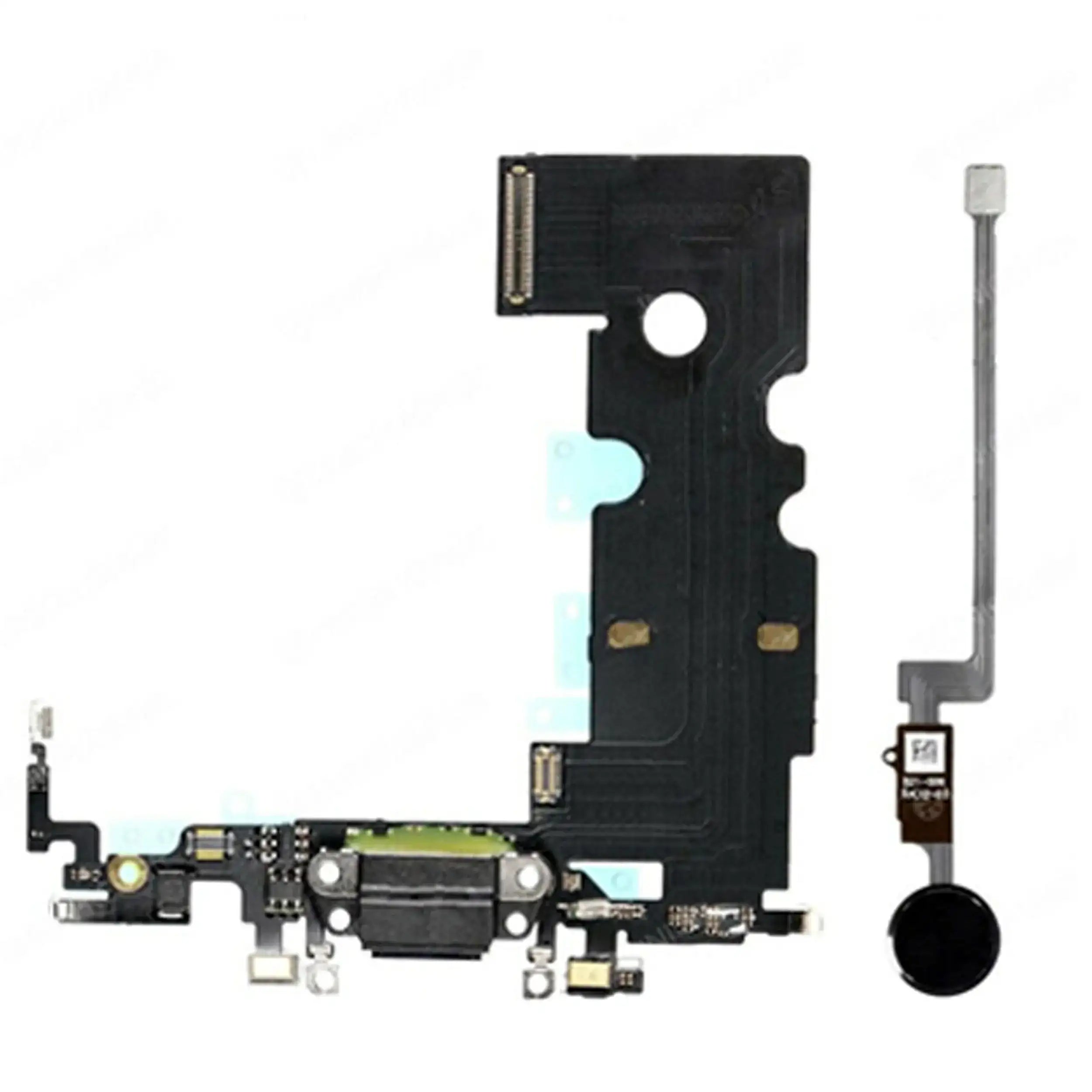 Home-Button-Lösung mit Ladebuchse für iPhone 8 Plus (Space Grau) (Version 2)