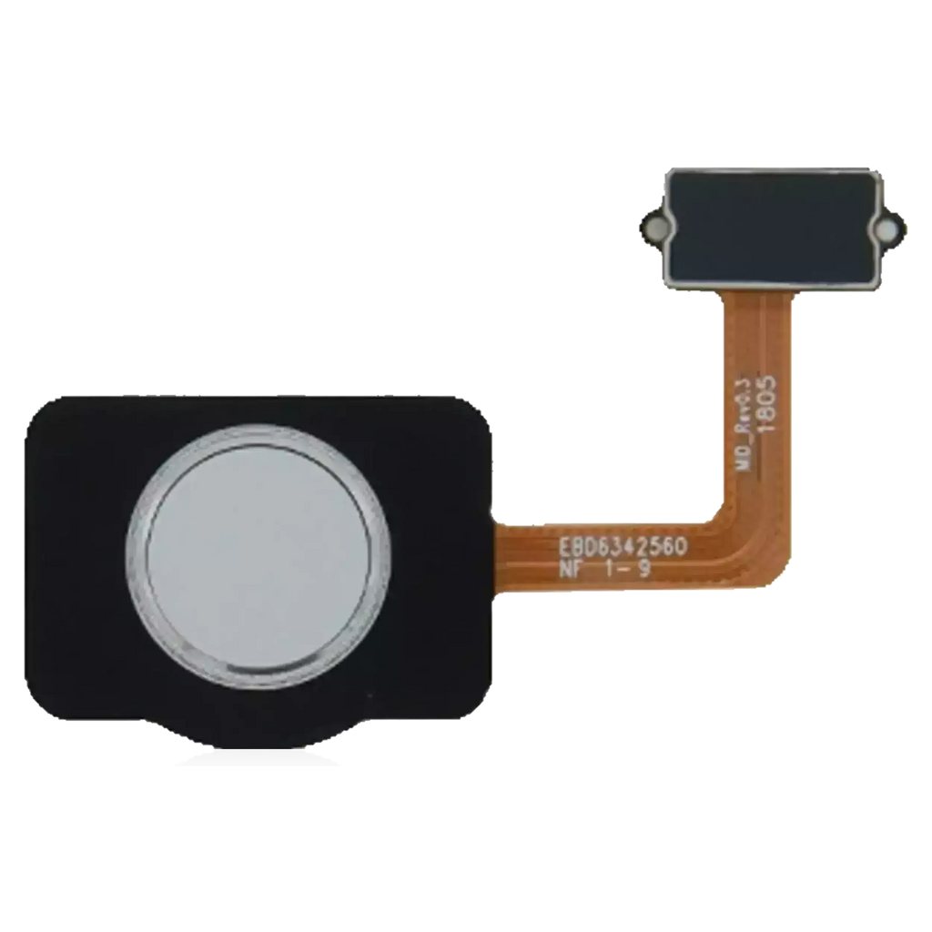 Fingerabdruckscanner mit Flexkabel für LG Stylo 4 / Stylo 4 Plus (Silber)