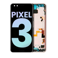OLED-Display mit Rahmen für Google Pixel 3 (Original OEM) (Pink)