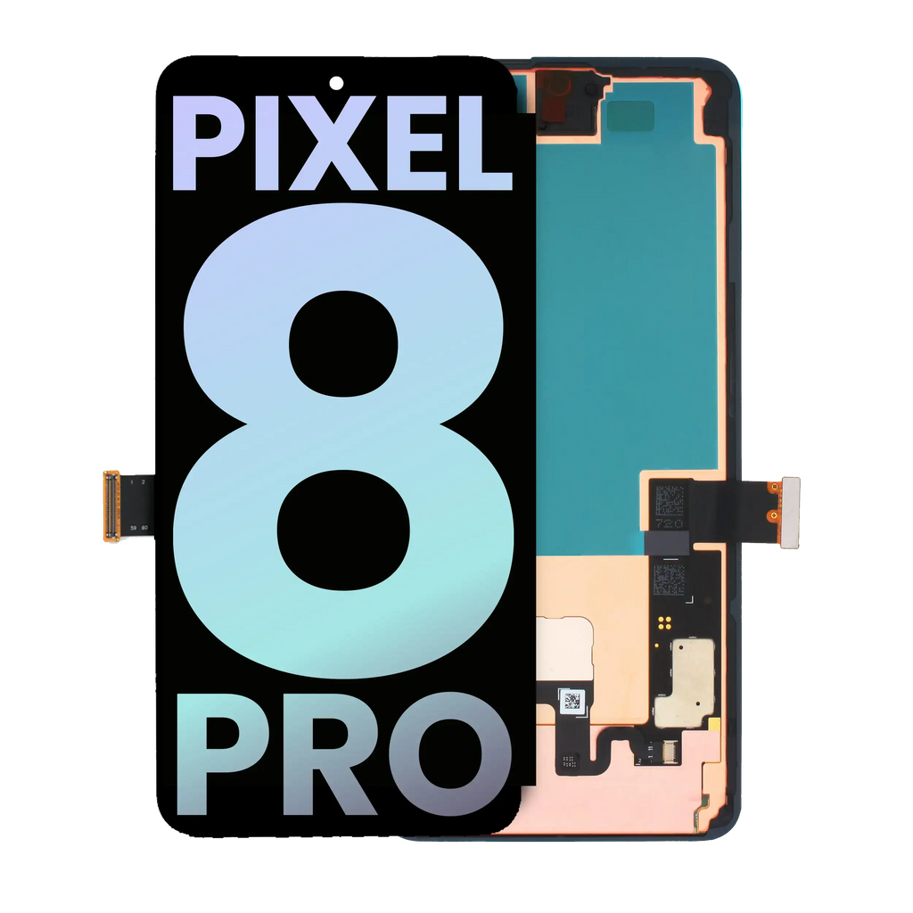 OLED Display with Frame and Fingerprint Sensor for Google Pixel 8 Pro (Original OEM) (all colors)
