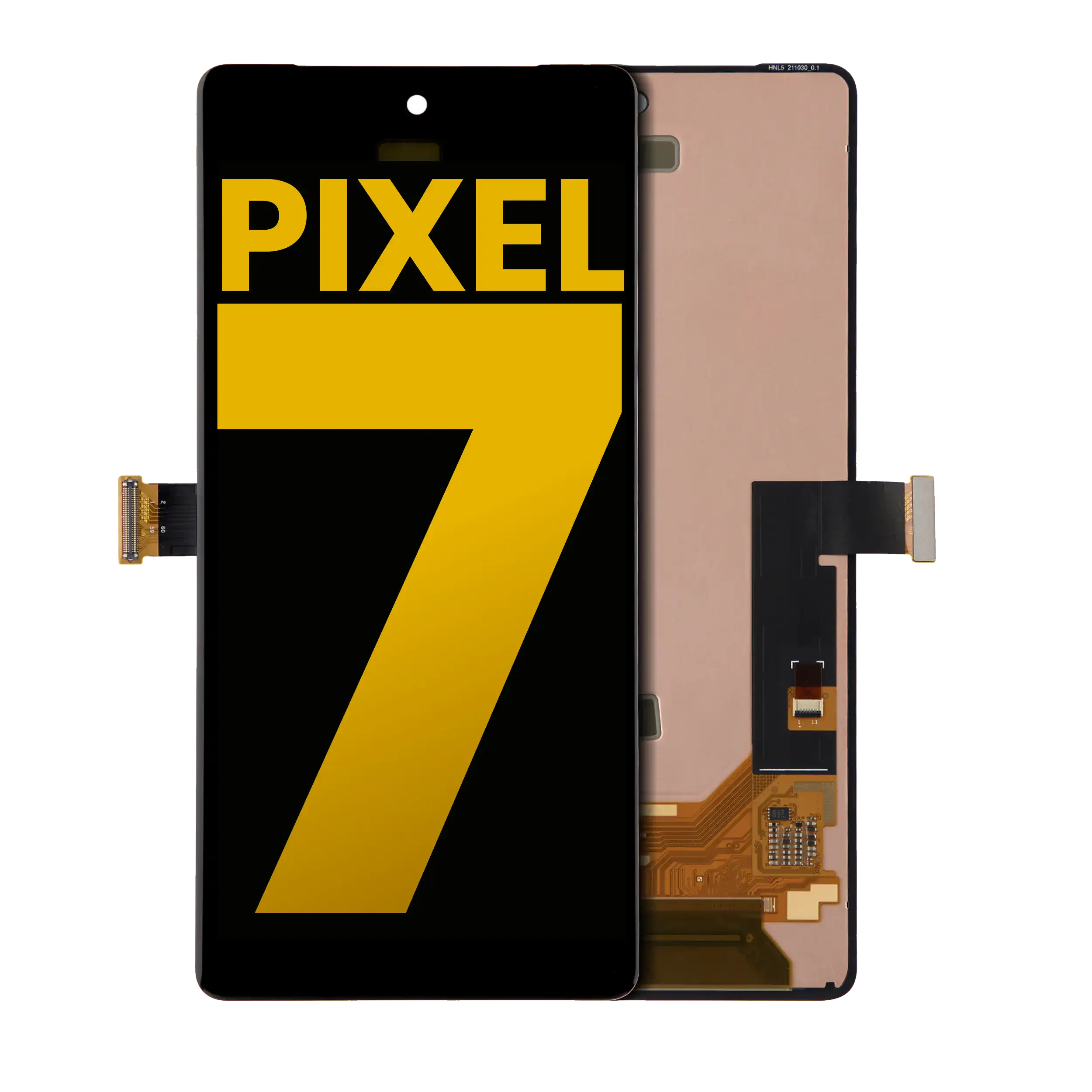 OLED display without frame (without fingerprint sensor) for Google Pixel 7 (Refurbished) (All colors)