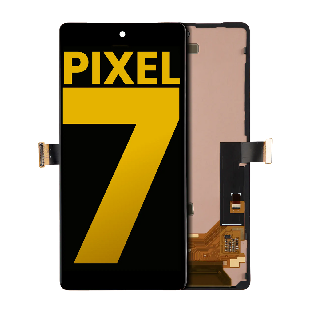 OLED Display with Frame (without Fingerprint Sensor) for Google Pixel 7 (Refurbished, all colors)