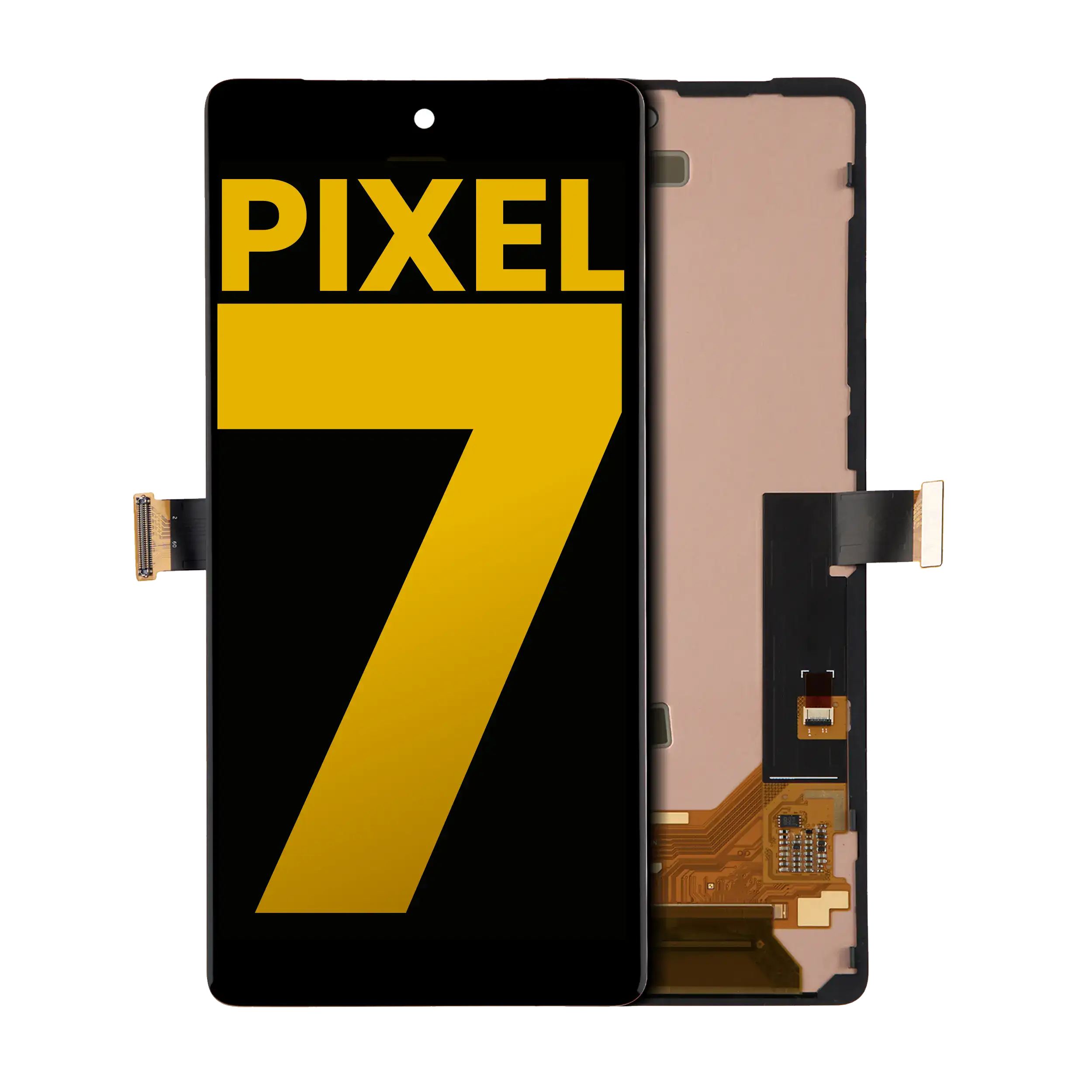 OLED Display with Frame (without Fingerprint Sensor) for Google Pixel 7 (Refurbished, all colors)