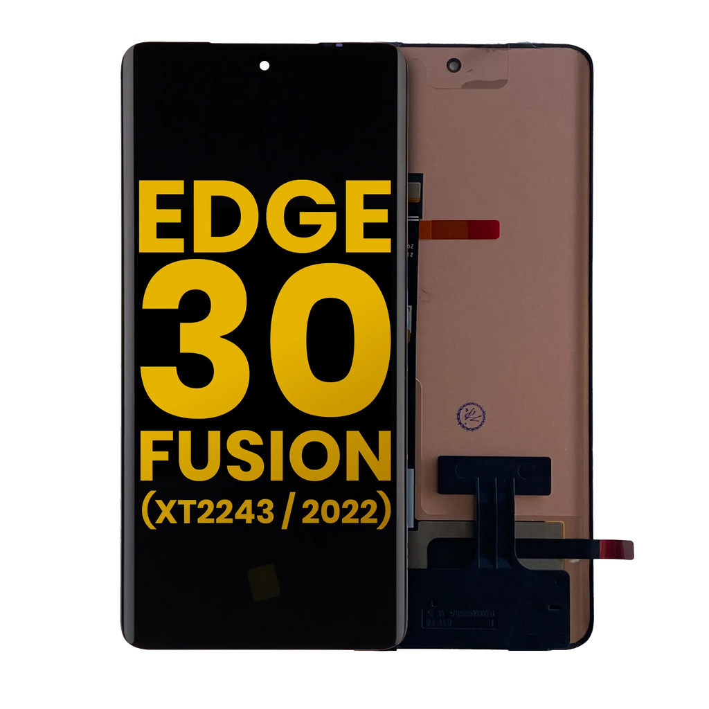 Frameless OLED Display for Motorola Edge 30 Fusion (XT2243 / 2022) (Refurbished) (All Colors)