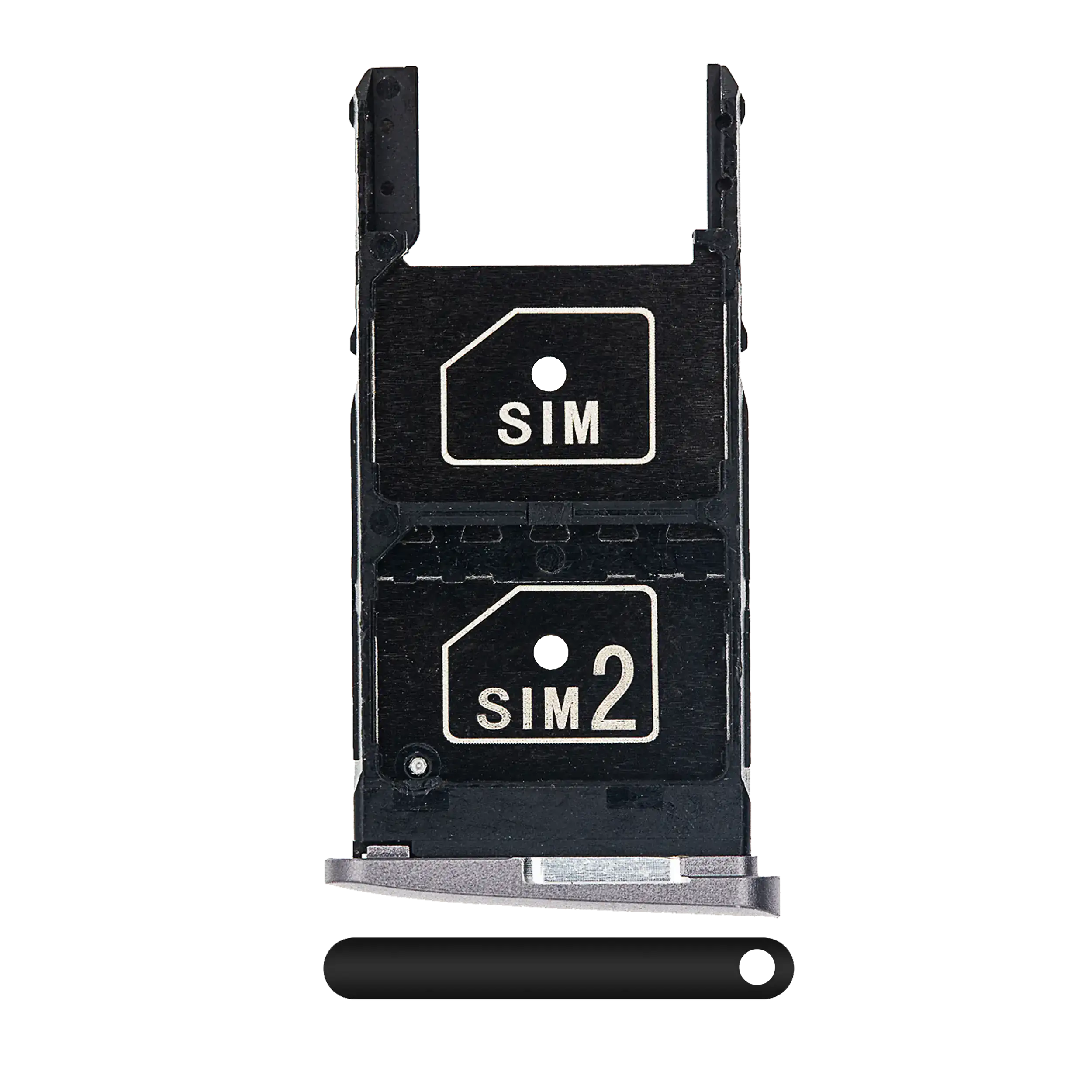 SIM Card Tray for Motorola Moto Z Play Droid (XT1635 / 2016) – Black