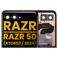 External OLED Display without Frame for Motorola Razr 2024 / Razr 50 (XT2453 / 2024) / Razr 2025 / Razr 60 (XT2553 / 2025) (Refurbished) (All Colors)
