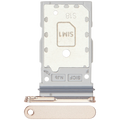 Dual SIM Card Tray for Samsung Galaxy S25 / S25 Plus (Premium) (Pink Gold)