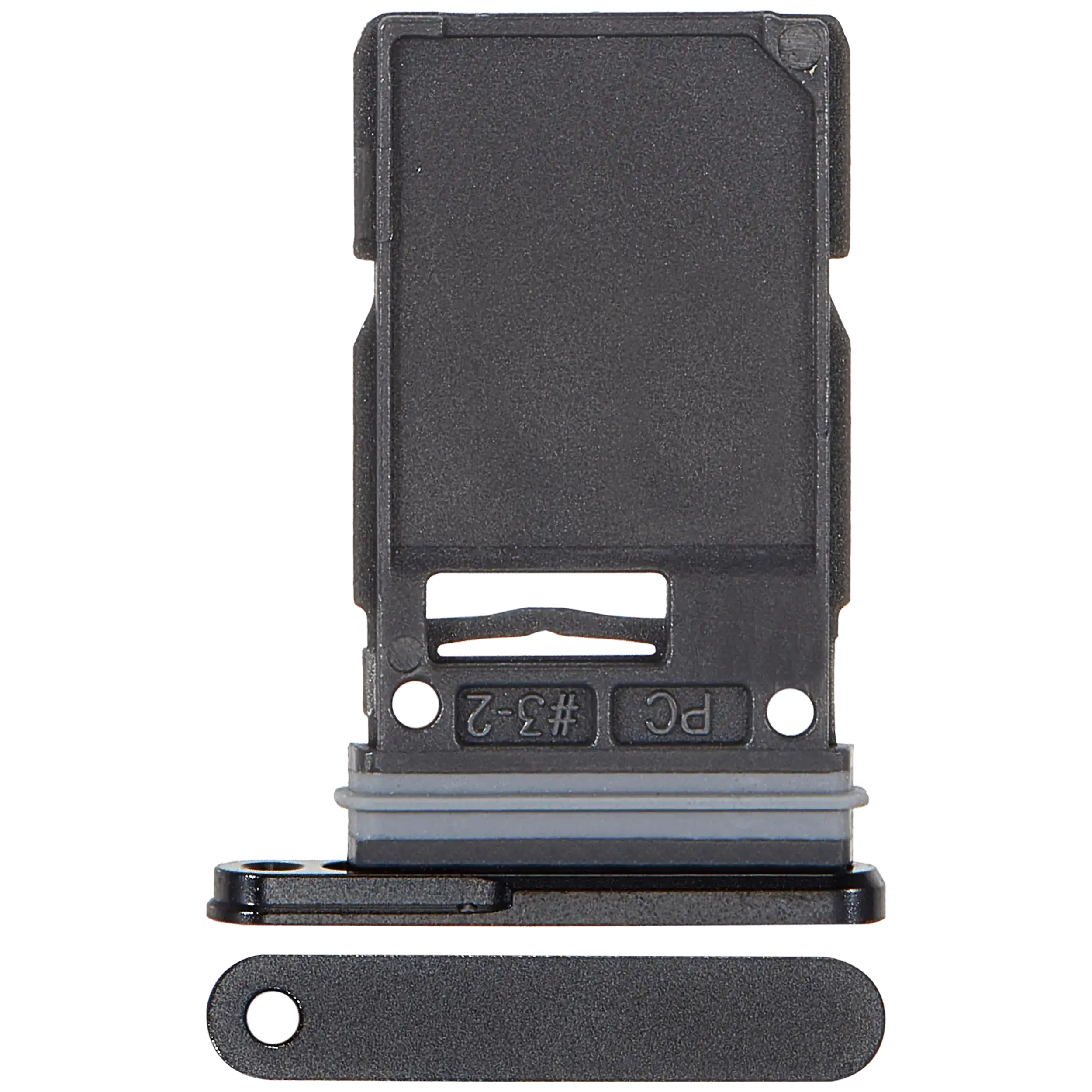 Single SIM Card Tray for Samsung Galaxy S25 Ultra (Titanium Jet Black)