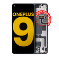 OLED Housing with Frame for OnePlus 9 (US Version) (Refurbished) (Astral Black)