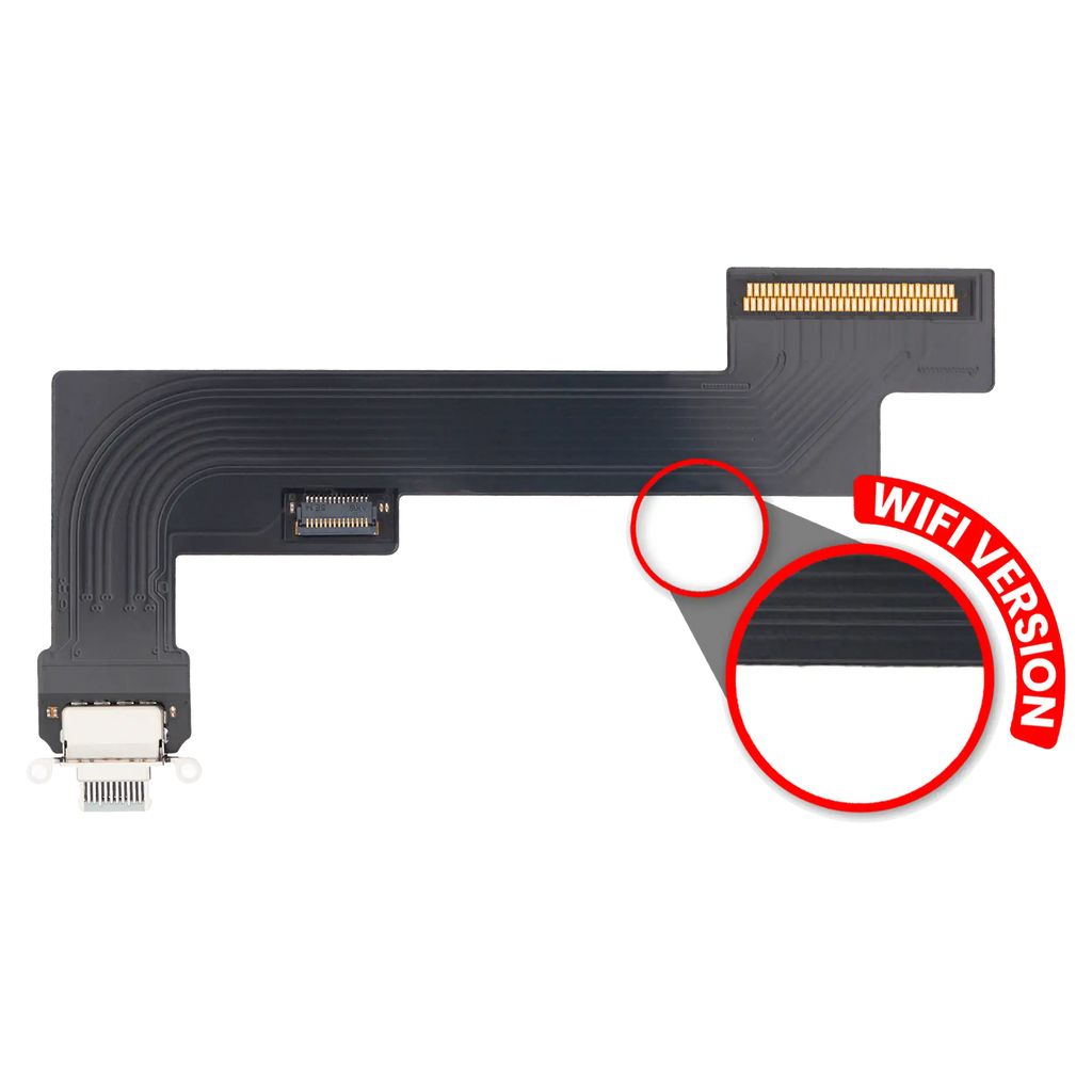 Charging Port Flex Cable for iPad Air 4 (WiFi Only) Premium Sky Blue