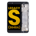 LCD Display with Frame for Coolpad Legacy S (3648A) (Refurbished) (Black)