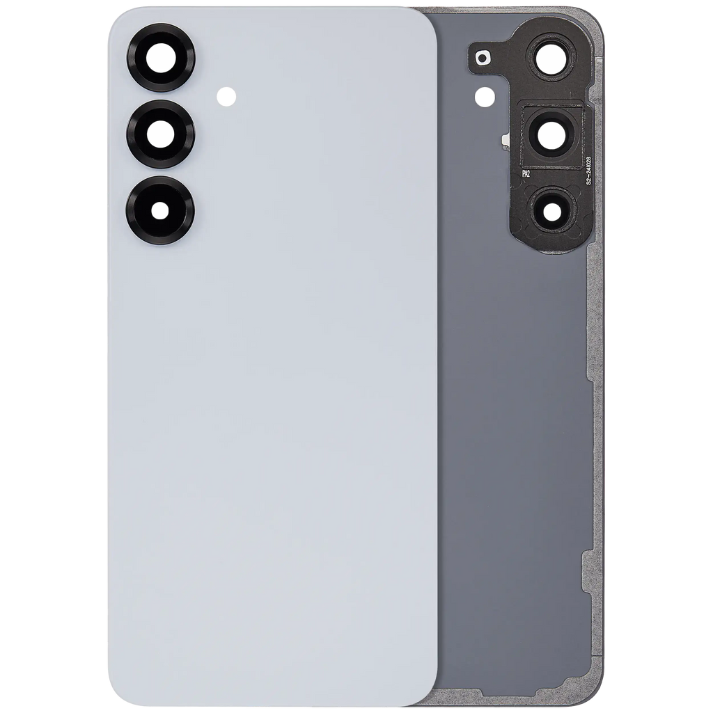 Backcover mit Kamera für Samsung S25+ 5G (ohne Logo) Eisblau Aftermarket Plus
