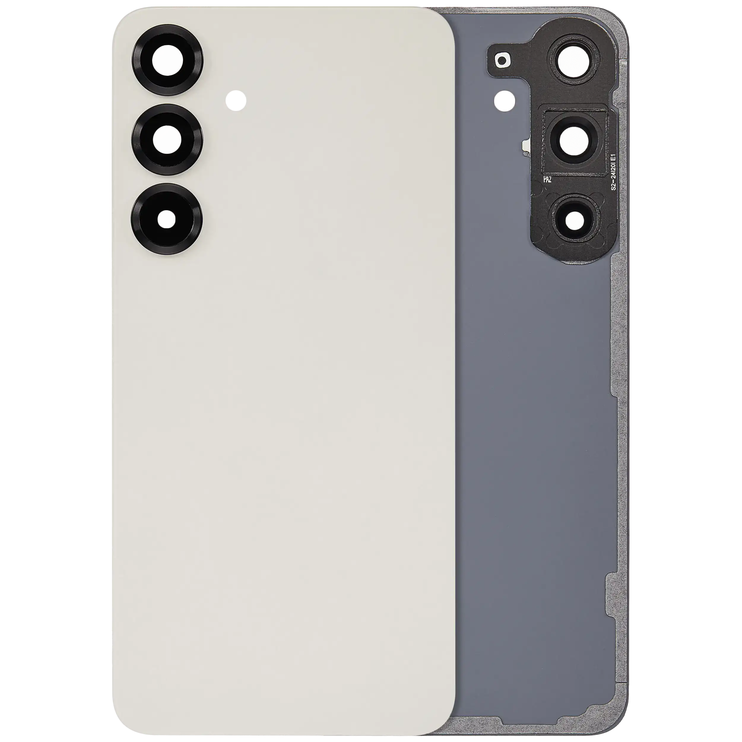 Back Cover with Camera Lens for Samsung Galaxy S25 Plus 5G (No Logo) (Aftermarket Plus) (Pink Gold)