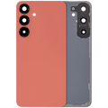 Glas-Backcover mit Kameralinse für Samsung S25 Plus Coral Rot (Aftermarket+)