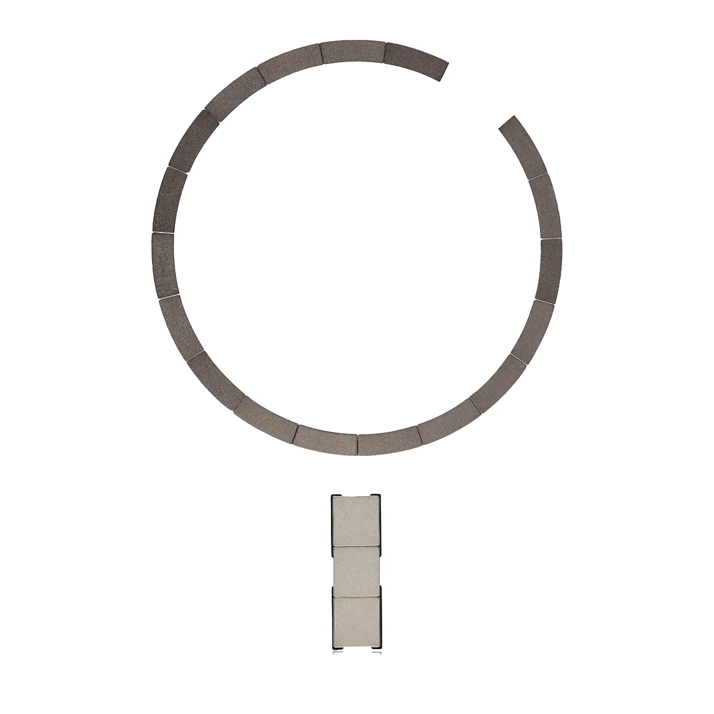 Kabelloser NFC-Lade-MagSafe-Magnet für iPhone 15 Pro / 15 Pro Max (Premium)