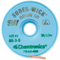 Chemtronics SW18035 Desoldering Wick, 2 mm Wide, 1.5 m Long