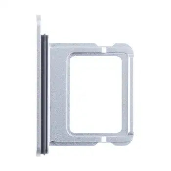 Einzel-SIM-Kartenfach für iPhone 16 / 16 Plus (Original OEM) (Weiß)