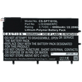Ersatzakku für Sony Xperia Z Tablet (CS-SPT101SL) (LIS3096ERPC)