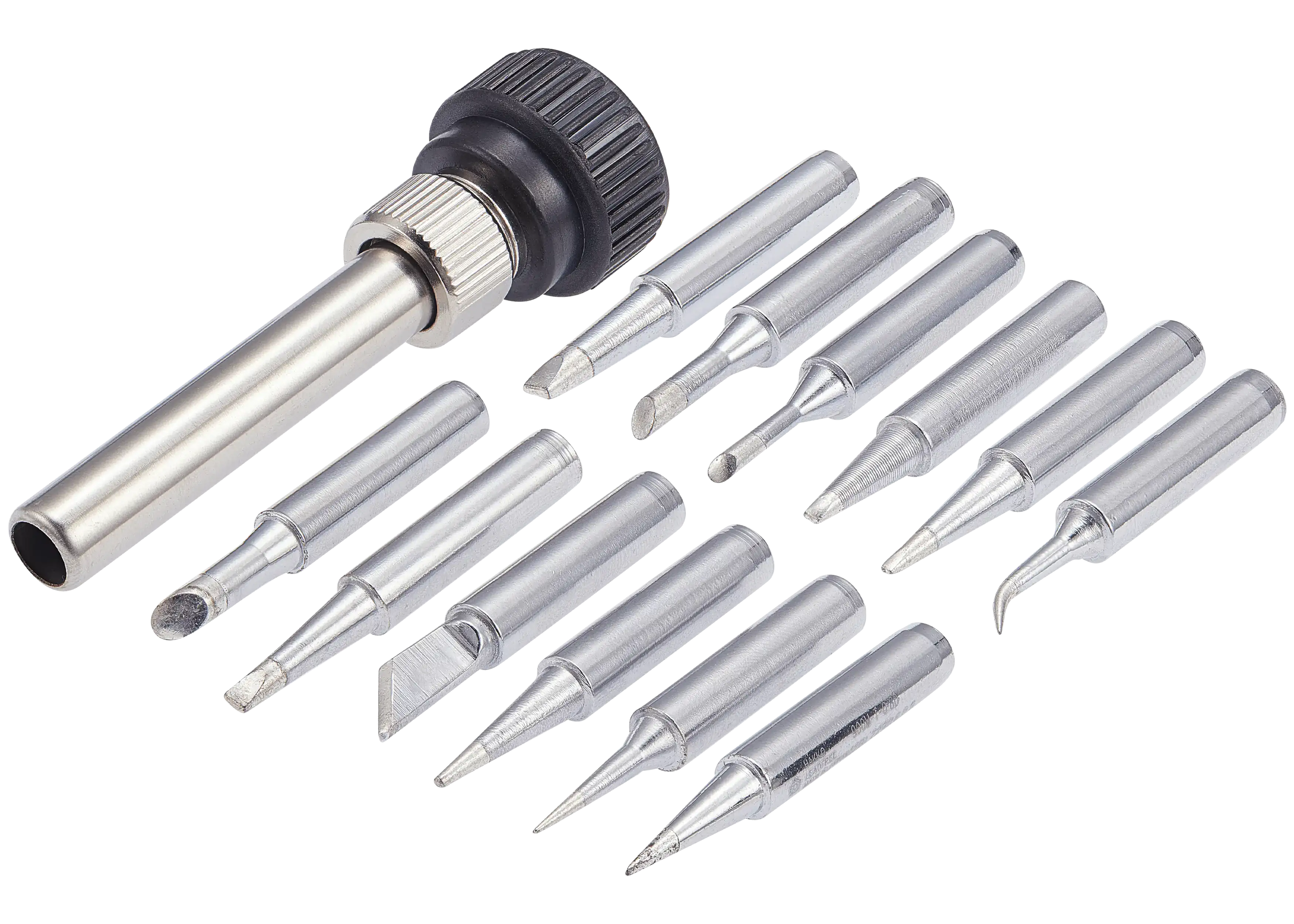 900M Ersatzlötspitzen für Hakko, Yihua, Atten, Quick, Ryobi u.a. (12er Set)