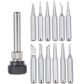 900M Ersatzlötspitzen für Hakko, Yihua, Atten, Quick, Ryobi u.a. (12er Set)