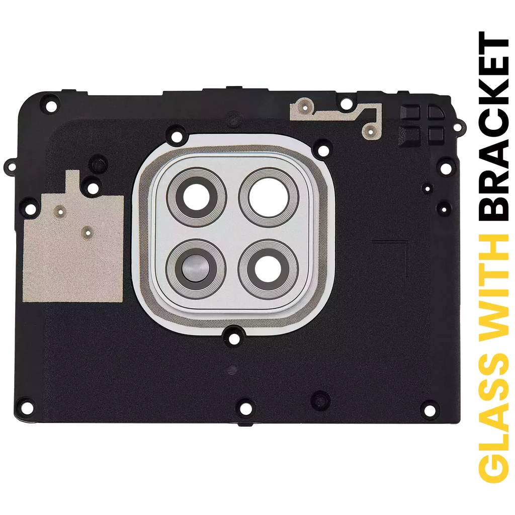 Rear Camera Lens with Holder for Motorola Moto G Power (XT2117 / 2021) (Polar Silver)
