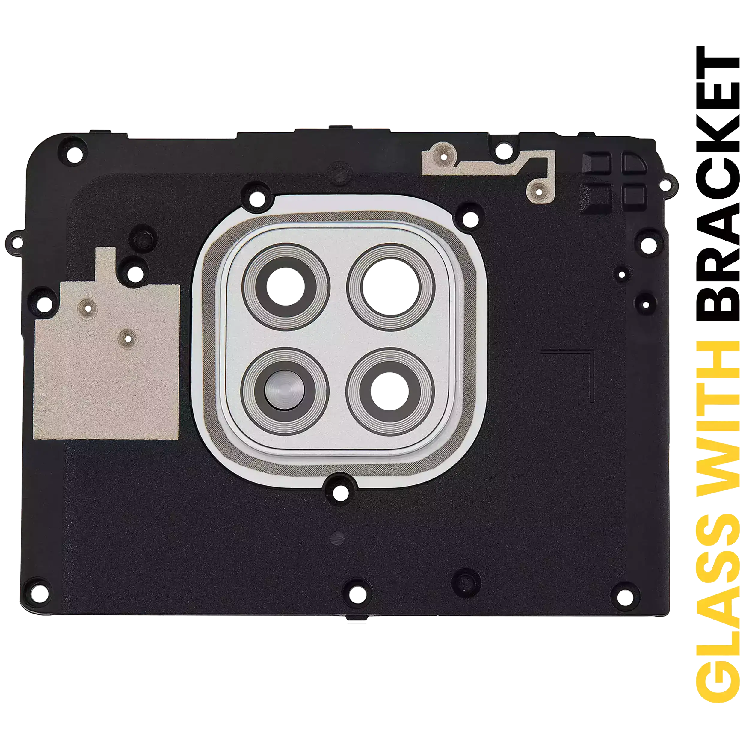 Rear Camera Lens with Holder for Motorola Moto G Power (XT2117 / 2021) (Polar Silver)