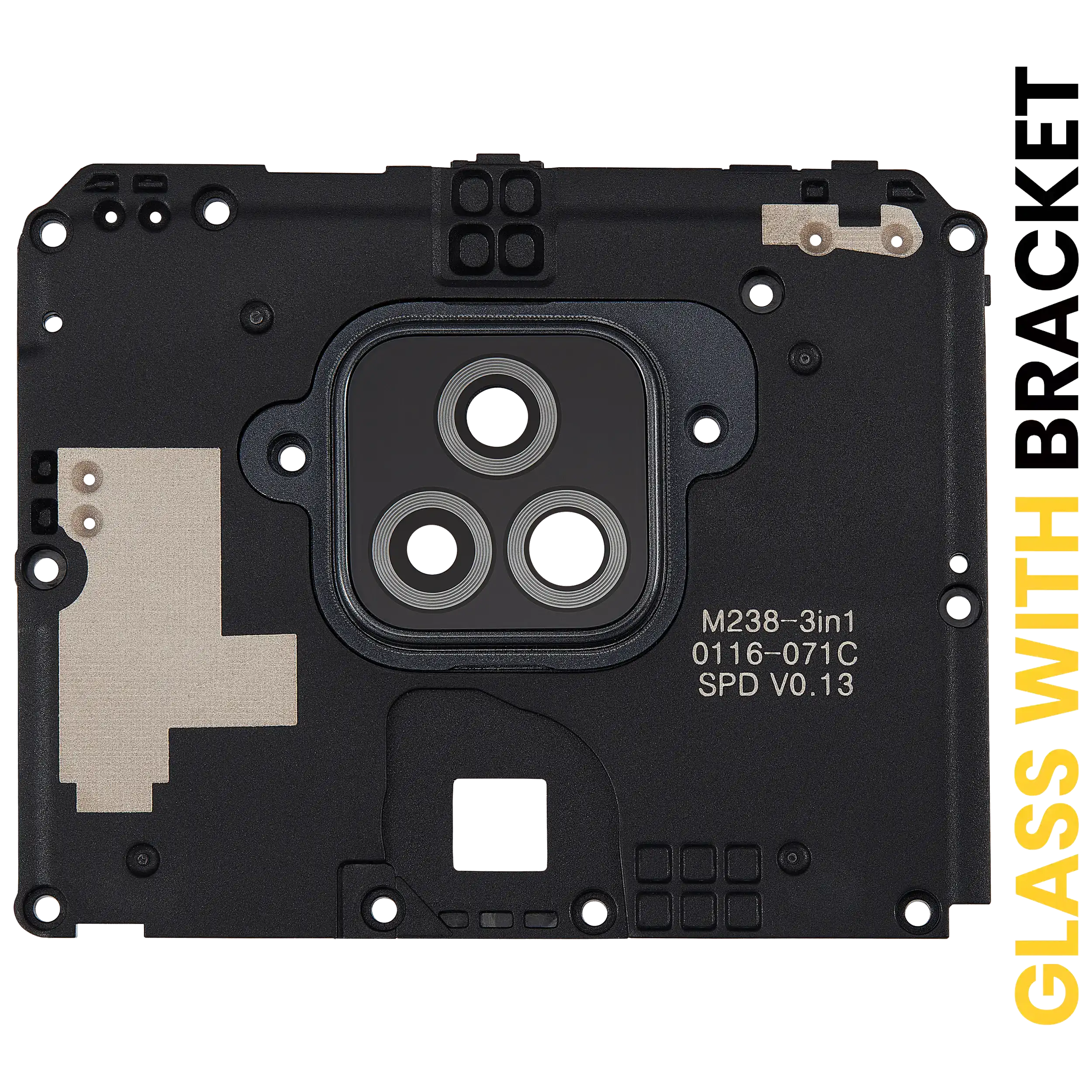 Rear Camera Lens with Holder for Motorola Moto G Play (XT2093 / 2021) (Grey)